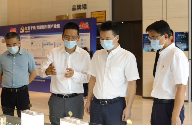 光明区委常委、组织部长曾无非到南太云创谷调研指导