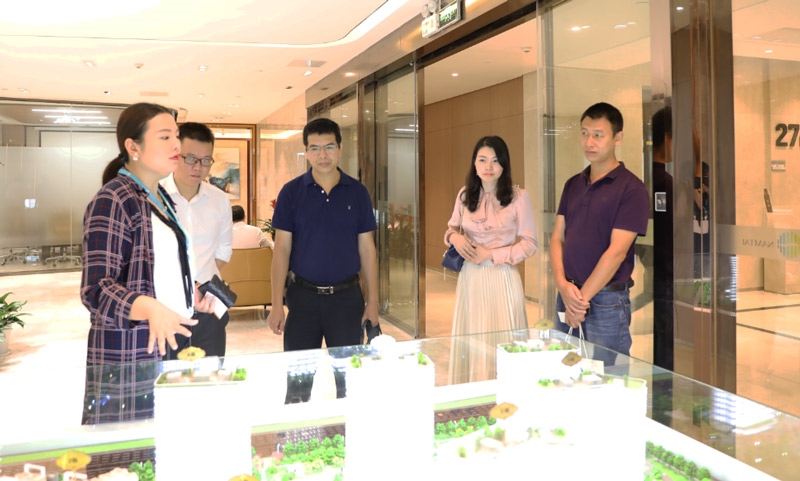 厦门市深圳经济联络办事处领导到访南太集团